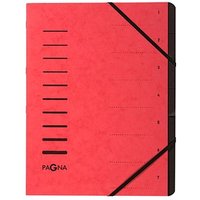 PAGNA Ordnungsmappe 7 Fächer rot PAGNA Ordnungsmappe 7 Fächer rot von PAGNA