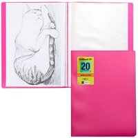 PAGNA School Sichtbuch DIN A4, 20 Hüllen dunkelrosa PAGNA School Sichtbuch DIN A4, 20 Hüllen dunkelrosa von PAGNA