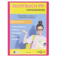 PAGNA School Sichtbuch DIN A4, 20 Hüllen dunkelrosa PAGNA School Sichtbuch DIN A4, 20 Hüllen dunkelrosa von PAGNA