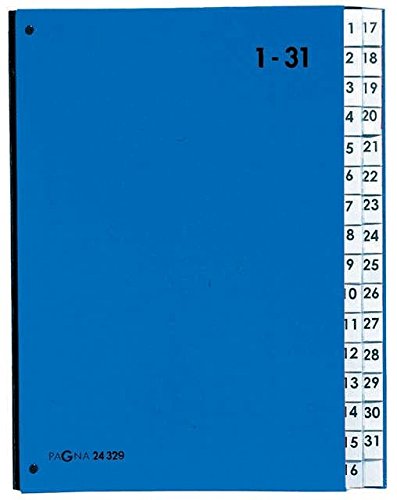Pultordner 1-31 blau PAGNA 24329-02 Color 32 tlg. von PAGNA