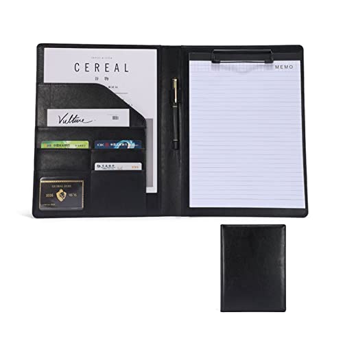 Schreibmappe A4 PU Kunstleder Ordner Mappe Klemmbrettmappe Portfolio Business Dokumentenmappe Mit Notizblock Schreibmappe A4 PU Kunstleder Ordner Mappe Klemmbrettmappe Portfolio Business Dokumentenmappe Mit Notizblock von PAHION
