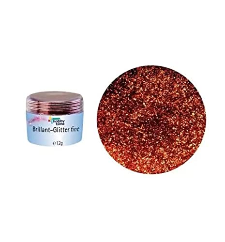 Glitzerstreu zum Basteln Brillant Glitterfein, 10 g, Hellkupfer Glitzerstreu zum Basteln Brillant Glitterfein, 10 g, Hellkupfer von PAINT IT EASY