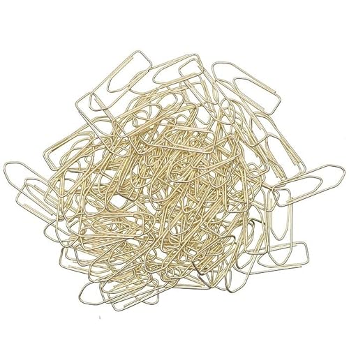 NEU Büroklammern klein, gold, 150 Stück von PAINT IT EASY