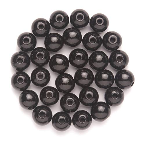 NEU Create it Easy Holzperlen, 10 mm, 47 Stück, schwarz NEU Create it Easy Holzperlen, 10 mm, 47 Stück, schwarz von PAINT IT EASY