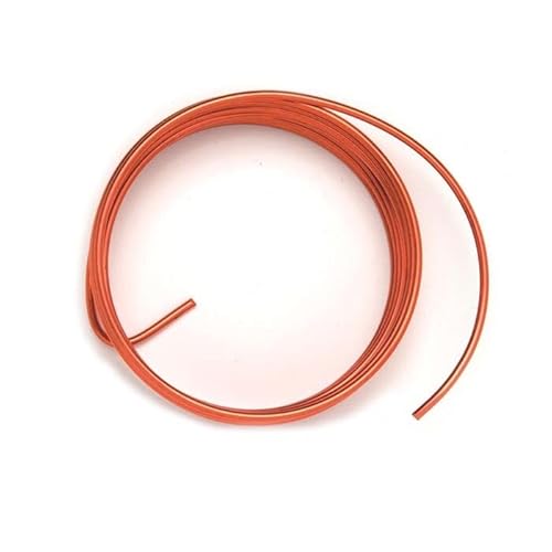 NEU Deko Aluminium-Draht, sehr gut formbar, Stärke 2mm, Länge 2m, orange von PAINT IT EASY