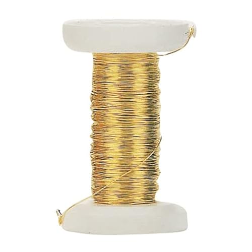 NEU Messingdraht/Golddraht mit Kupferkern, Stärke 0,3mm, Länge 40m NEU Messingdraht/Golddraht mit Kupferkern, Stärke 0,3mm, Länge 40m von PAINT IT EASY