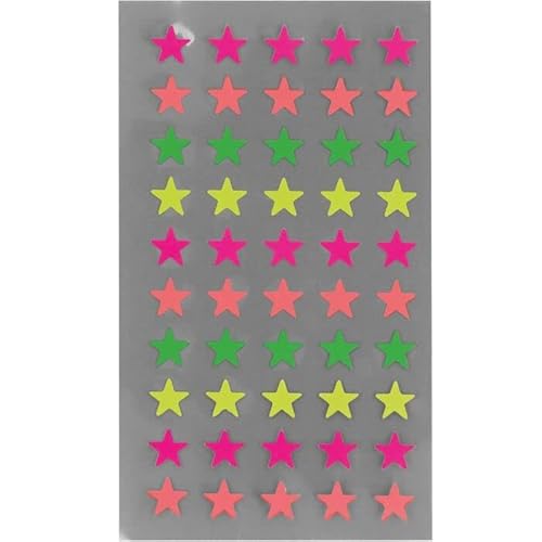 NEU Office Sticker Sterne, neon, Größe S, 4 Blatt NEU Office Sticker Sterne, neon, Größe S, 4 Blatt von PAINT IT EASY