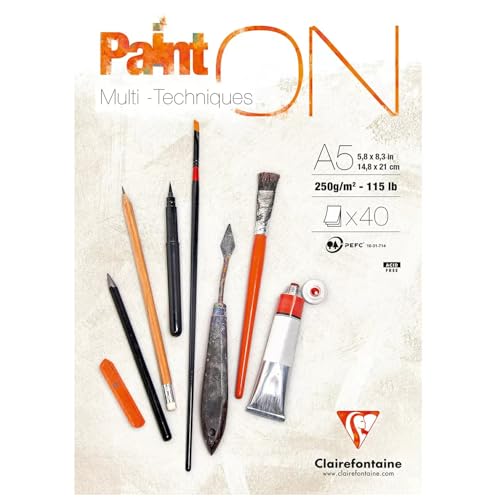NEU PAINT IT EASY Malblock/Zeichenblock Multitechnik A3, mit leichter Körnung, geleimt 250g/qm, 40 Blatt, extraweiß NEU PAINT IT EASY Malblock/Zeichenblock Multitechnik A3, mit leichter Körnung, geleimt 250g/qm, 40 Blatt, extraweiß von PAINT IT EASY