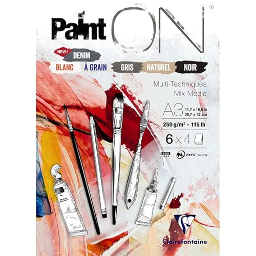 NEU PAINT IT EASY Zeichenblock A3, 250g/qm, 24 Blatt, 6 Farben sortiert NEU PAINT IT EASY Zeichenblock A3, 250g/qm, 24 Blatt, 6 Farben sortiert von PAINT IT EASY