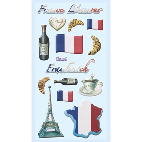 NEU SOFTY 3-D Sticker/Aufkleber, Frankreich, 1 Bogen NEU SOFTY 3-D Sticker/Aufkleber, Frankreich, 1 Bogen von PAINT IT EASY