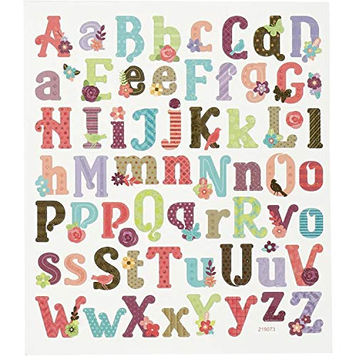 NEU Stickerbogen, selbstklebend, 15x16,5cm, Motiv: Alphabet NEU Stickerbogen, selbstklebend, 15x16,5cm, Motiv: Alphabet von PAINT IT EASY