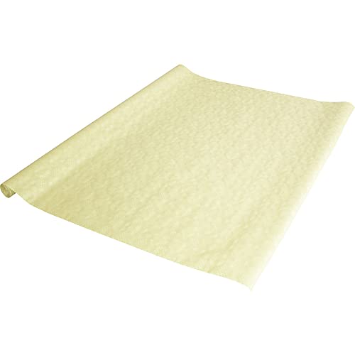 NEU Tischtuch Damast 8x1m, Creme, Papier-Tischdecke von PAINT IT EASY