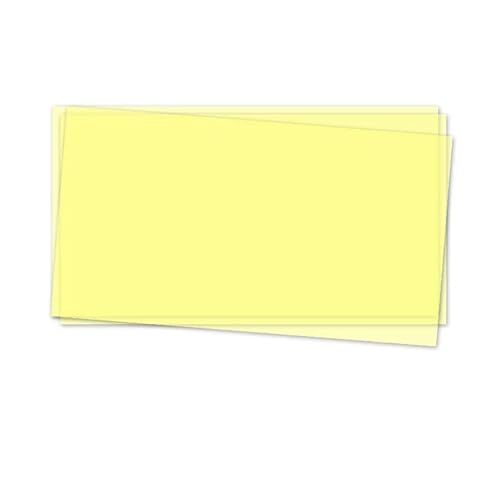 NEU Transparentpapier Extrastark 115g/qm, 50 x 61 cm, 1 Bogen, Hellgelb NEU Transparentpapier Extrastark 115g/qm, 50 x 61 cm, 1 Bogen, Hellgelb von PAINT IT EASY