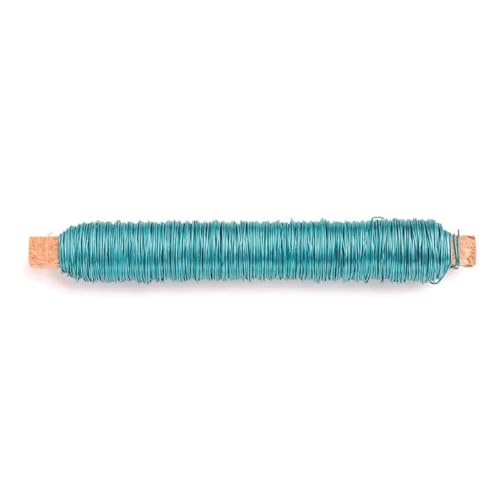 NEU Wickeldraht türkis-metallic, Stärke 0,5mm, Länge ca. 50m NEU Wickeldraht türkis-metallic, Stärke 0,5mm, Länge ca. 50m von PAINT IT EASY