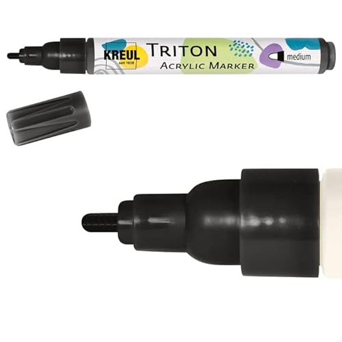 PAINT IT EASY NEU Acrylic Marker/Acrylstift, Medium 1-3 mm, Schwarz PAINT IT EASY NEU Acrylic Marker/Acrylstift, Medium 1-3 mm, Schwarz von PAINT IT EASY
