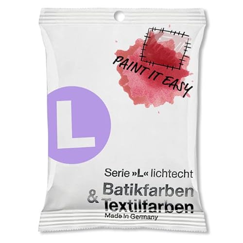 PAINT IT EASY NEU Batikfarbe/Färbefarbe Pulver, 10 g, Lila von PAINT IT EASY