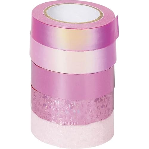 PAINT IT EASY NEU Deko Tape/Klebeband, 5 Rollen, Effekt Mix Basic Rosa PAINT IT EASY NEU Deko Tape/Klebeband, 5 Rollen, Effekt Mix Basic Rosa von PAINT IT EASY