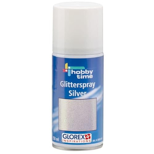 PAINT IT EASY NEU Glitterspray Silber/Glittersilber, 150 ml von PAINT IT EASY