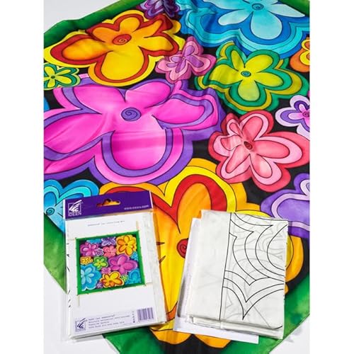 PAINT IT EASY NEU Gutta-Tuch 74x74, Pongé 08, Motiv 'Liza' PAINT IT EASY NEU Gutta-Tuch 74x74, Pongé 08, Motiv 'Liza' von PAINT IT EASY