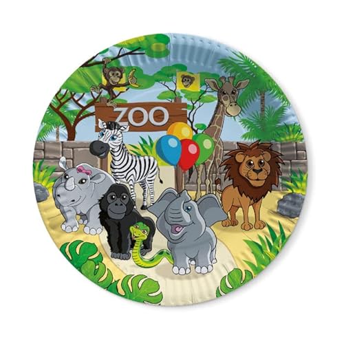 PAINT IT EASY NEU Pappteller Zoo, 8 Stück, Ø 23 cm PAINT IT EASY NEU Pappteller Zoo, 8 Stück, Ø 23 cm von PAINT IT EASY