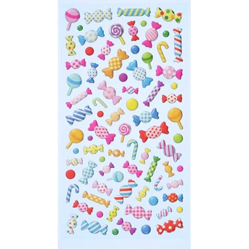 NEU SOFTY 3-D Sticker/Aufkleber, Bonbons, 1 Bogen NEU SOFTY 3-D Sticker/Aufkleber, Bonbons, 1 Bogen von PAINT IT EASY