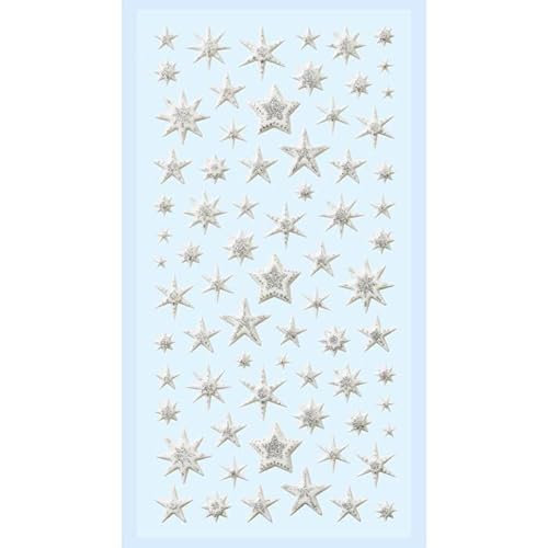 NEU SOFTY 3-D Sticker/Aufkleber, Stern, silber, 1 Bogen NEU SOFTY 3-D Sticker/Aufkleber, Stern, silber, 1 Bogen von PAINT IT EASY