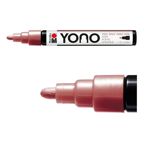 PAINT IT EASY NEU Stift Marker, 1,5-3,0 mm, Rosé-Gold von PAINT IT EASY