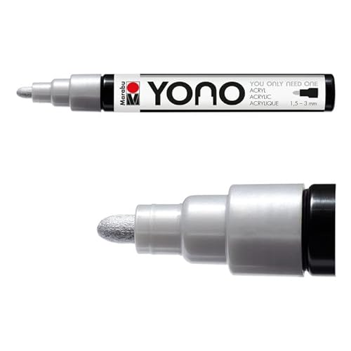 PAINT IT EASY NEU Stift Marker, 1,5-3,0 mm, Silber PAINT IT EASY NEU Stift Marker, 1,5-3,0 mm, Silber von PAINT IT EASY