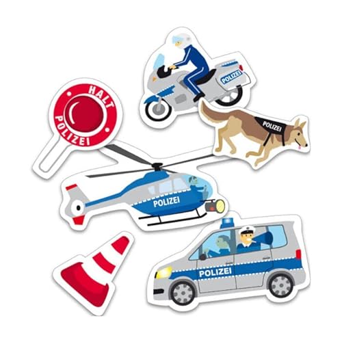 NEU XXL Konfetti Polizei von PAINT IT EASY