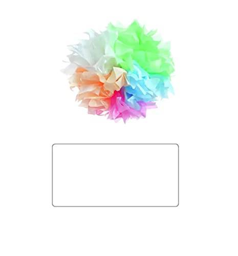 Seidenpapier, 25 Bogen, 50x70 cm, Weiß Seidenpapier, 25 Bogen, 50x70 cm, Weiß von PAINT IT EASY