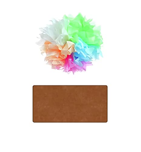 Seidenpapier, 26 Bogen, 50x70 cm, Braun Seidenpapier, 26 Bogen, 50x70 cm, Braun von PAINT IT EASY