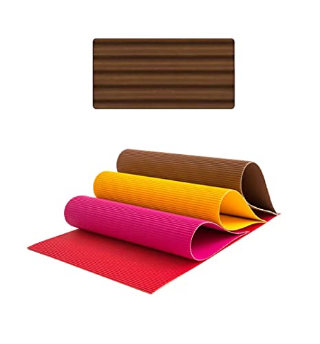 Wellpappe, Einzelbogen, 50x70 cm, Braun Wellpappe, Einzelbogen, 50x70 cm, Braun von PAINT IT EASY