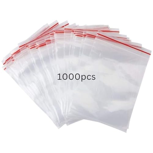 Pakico | 1000 Plastikbeutel 15 x 20 cm Wiederverschließbare Durchsichtige | Dick und Haltbar | Verschlussbeutel | Kekstüten | Schmuckverpackungen | Lebensmittelbeutel | Kleine Ziplock-Beutel Pakico | 1000 Plastikbeutel 15 x 20 cm Wiederverschließbare Durchsichtige | Dick und Haltbar | Verschlussbeutel | Kekstüten | Schmuckverpackungen | Lebensmittelbeutel | Kleine Ziplock-Beutel von PAKICO