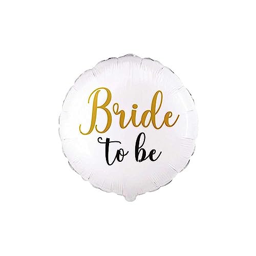 Palloncino addio al nubilato Bride to Be tondo 18inc - 45cm, 1pz. von PAL