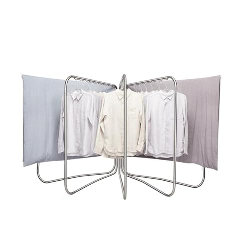 PALE Kleiderständer, bodenstehend, Edelstahl, große Balkon-Outdoor-Steppdecke von PALE