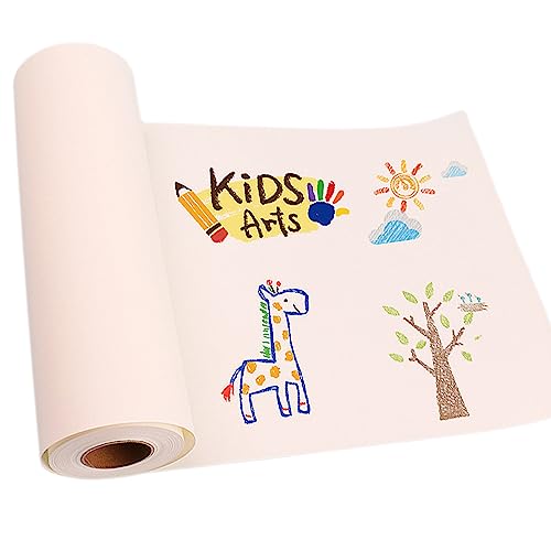 PALUDO Zeichenpapier Rolle, 22.5 cm x 20m Weiße Papierrolle, Malpapier Rolle Kinder, Skizzenpapier Skizzenrolle für Kinder Staffeleipapier Wandkunst Skizzieren Basteln Zeichnen Geschenkpapier PALUDO Zeichenpapier Rolle, 22.5 cm x 20m Weiße Papierrolle, Malpapier Rolle Kinder, Skizzenpapier Skizzenrolle für Kinder Staffeleipapier Wandkunst Skizzieren Basteln Zeichnen Geschenkpapier von PALUDO