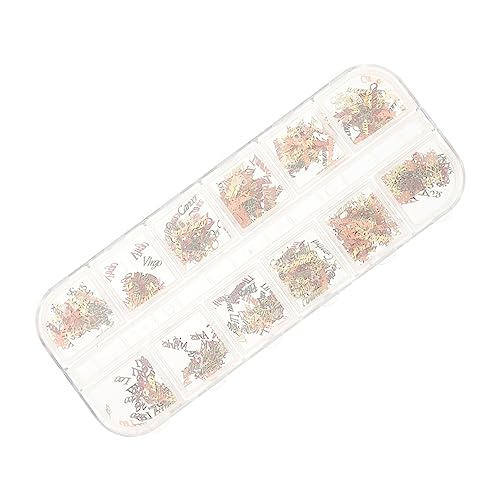 PAMINGONO 1 Schachtel Teiliges Nagel Deko aus Leichtem Kupfer Buchstaben Nail Charms für Natürliche und Künstliche Nägel DIY Nagelkunst Zubehör für Mädchen Einfache Anwendung und Langlebig PAMINGONO 1 Schachtel Teiliges Nagel Deko aus Leichtem Kupfer Buchstaben Nail Charms für Natürliche und Künstliche Nägel DIY Nagelkunst Zubehör für Mädchen Einfache Anwendung und Langlebig von PAMINGONO