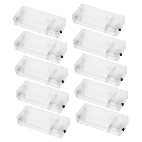 PAMINGONO 10 Stück Lichterketten Box Lichterkette Batteriebox Kunststoff Batteriehalter Praktischer Batteriehalter Batteriegehäuse Leerer Batteriehalter Ersatz Batteriehalter Abs PAMINGONO 10 Stück Lichterketten Box Lichterkette Batteriebox Kunststoff Batteriehalter Praktischer Batteriehalter Batteriegehäuse Leerer Batteriehalter Ersatz Batteriehalter Abs von PAMINGONO