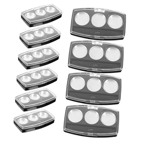 PAMINGONO 10 Teilige Lidschattenbox, Lidschattenpalette, Nachfüllbare Kosmetikbehälter, Farbpalette, Make Up, Lidschatten Set, Make Up, Lidschattenpalette, Make Up Palettenetui, PAMINGONO 10 Teilige Lidschattenbox, Lidschattenpalette, Nachfüllbare Kosmetikbehälter, Farbpalette, Make Up, Lidschatten Set, Make Up, Lidschattenpalette, Make Up Palettenetui, von PAMINGONO