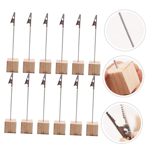 PAMINGONO 12 Stück Teiliges Holz Kartenhalter Memo Clip Ständer Tischkartenhalter Dekorativ Praktisch für Büro Restaurant Zuhause Notizen Fotos Präsentation PAMINGONO 12 Stück Teiliges Holz Kartenhalter Memo Clip Ständer Tischkartenhalter Dekorativ Praktisch für Büro Restaurant Zuhause Notizen Fotos Präsentation von PAMINGONO