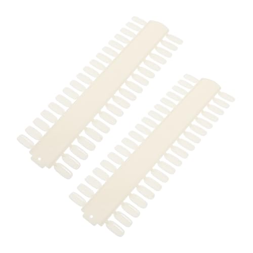 PAMINGONO 2stücke Nagelkunst Farbpalette Tipps Nagellack Farbkarte Übungsdisplay Für Nagelstudios Einfache Anwendung Praktisches Werkzeug Für Nageldesign Und Farbpräsentation von PAMINGONO