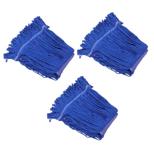 PAMINGONO 3 Stück Commercial Mop Head aus Schwerem Baumwollgarn Langlebiger Ersatz mit Universellem Kopfband Schnell Trocknend für Büro Hotel Industrie und Haushalt Geeignet PAMINGONO 3 Stück Commercial Mop Head aus Schwerem Baumwollgarn Langlebiger Ersatz mit Universellem Kopfband Schnell Trocknend für Büro Hotel Industrie und Haushalt Geeignet von PAMINGONO