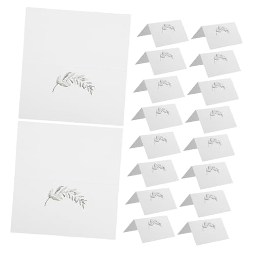 PAMINGONO 50 Stück Wasserfarben Sitzkarten für Hochzeit Tischdekoration Faltbare Gästename Karten für Empfang Bankett Babyparty PAMINGONO 50 Stück Wasserfarben Sitzkarten für Hochzeit Tischdekoration Faltbare Gästename Karten für Empfang Bankett Babyparty von PAMINGONO