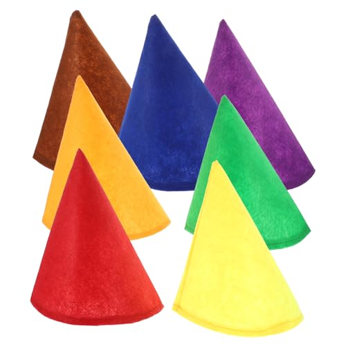 PAMINGONO 7 Teiliger Partyhut, Party Kopfschmuck, Weihnachts Zwerghüte, Dekorative Requisiten, Zwergmütze, Zwergenhüte, Zwergenkostüm Requisite, Halloween Partymütze, Halloween Kostüm PAMINGONO 7 Teiliger Partyhut, Party Kopfschmuck, Weihnachts Zwerghüte, Dekorative Requisiten, Zwergmütze, Zwergenhüte, Zwergenkostüm Requisite, Halloween Partymütze, Halloween Kostüm von PAMINGONO
