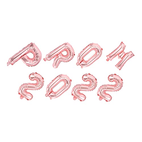 PAMINGONO 8 Stück Teiliges Abschlussballon aus Roségoldenem Aluminiumfolie Leichte Partydekoration für Abschlussfeier Kreative Buchstaben und Zahlenballons für Abschluss und Prom PAMINGONO 8 Stück Teiliges Abschlussballon aus Roségoldenem Aluminiumfolie Leichte Partydekoration für Abschlussfeier Kreative Buchstaben und Zahlenballons für Abschluss und Prom von PAMINGONO