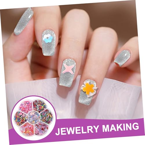 PAMINGONO Bunte Glitzer Pailletten für Basteln und Kleidung Lose Vielseitig für DIY Schmuck Nageldesign Partydeko Reflektierend Unregelmäßige Formen Robust Modische Handarbeitsmaterialien von PAMINGONO