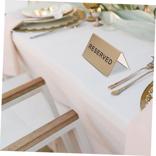 PAMINGONO Förmiges Reserviert Schild für Tischreservierungen Tischschild für Hochzeiten Restaurants und Events Platzsparend und Vielseitig Einsetzbar PAMINGONO Förmiges Reserviert Schild für Tischreservierungen Tischschild für Hochzeiten Restaurants und Events Platzsparend und Vielseitig Einsetzbar von PAMINGONO