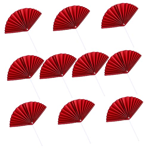 PAMINGONO Kreative Tortendeko mit Fächerförmigen Cake Toppers für Geburtstagsfeiern Rote Papierfächer für Unvergessliche Partys und Romantische Anlässe PAMINGONO Kreative Tortendeko mit Fächerförmigen Cake Toppers für Geburtstagsfeiern Rote Papierfächer für Unvergessliche Partys und Romantische Anlässe von PAMINGONO