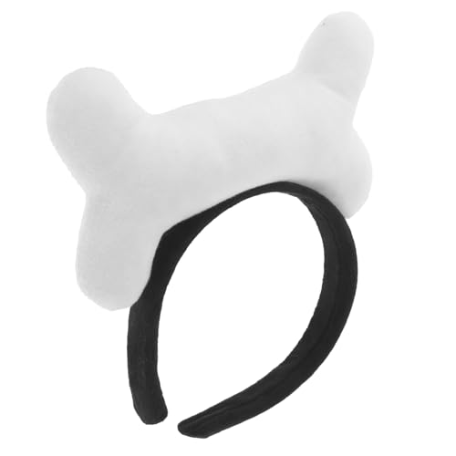 PAMINGONO Kuschelweiches Knochen Haarband Plüsch Stirnband für Damen und Jungen Cosplay Party Haarreif Niedliches Accessoire für Halloween und Kostümfeiern PAMINGONO Kuschelweiches Knochen Haarband Plüsch Stirnband für Damen und Jungen Cosplay Party Haarreif Niedliches Accessoire für Halloween und Kostümfeiern von PAMINGONO