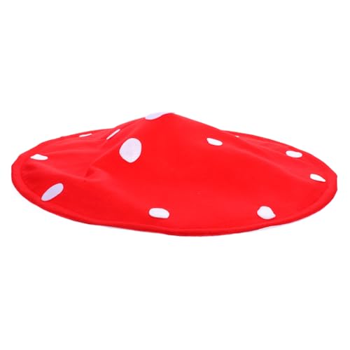 PAMINGONO Pilz Hut Lustiger Clown Kostüm Zubehör Charmanter Festhut für Halloween Bühne Festival und Fasching Einzigartiges Design Bequem und Langlebig Kindergröße PAMINGONO Pilz Hut Lustiger Clown Kostüm Zubehör Charmanter Festhut für Halloween Bühne Festival und Fasching Einzigartiges Design Bequem und Langlebig Kindergröße von PAMINGONO